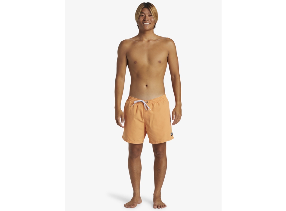 QUIKSILVER BOARDSHORT SOLID VOLLEY 15" TANGERINE