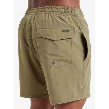 QUIKSILVER BOARDSHORT SURFSILK SOLID VOLLEY 16" ALOE