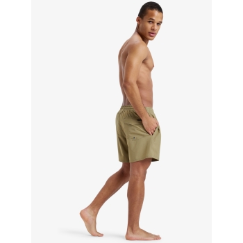 QUIKSILVER BOARDSHORT SURFSILK SOLID VOLLEY 16" ALOE