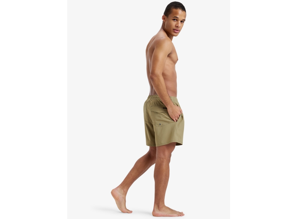 QUIKSILVER BOARDSHORT SURFSILK SOLID VOLLEY 16" ALOE