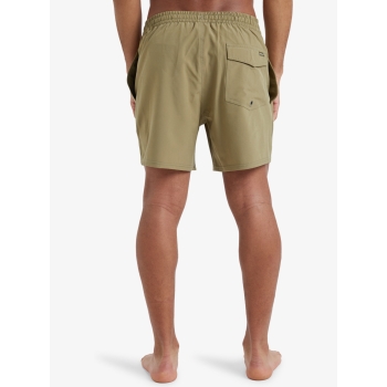 QUIKSILVER BOARDSHORT SURFSILK SOLID VOLLEY 16" ALOE