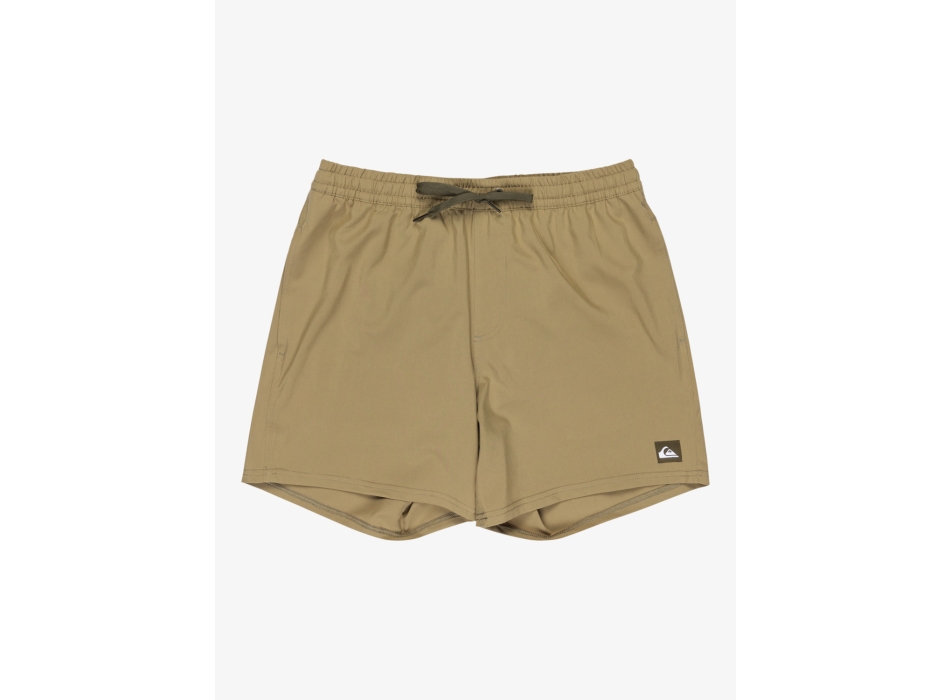 QUIKSILVER BOARDSHORT SURFSILK SOLID VOLLEY 16" ALOE