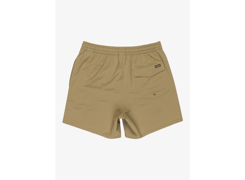 QUIKSILVER BOARDSHORT SURFSILK SOLID VOLLEY 16" ALOE