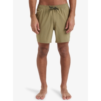 QUIKSILVER BOARDSHORT SURFSILK SOLID VOLLEY 16" ALOE