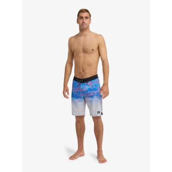 QUIKSILVER BOARDSHORTS HIGHLINE PRINTED 20" NEBULAS BLUE FADE REFLECTION