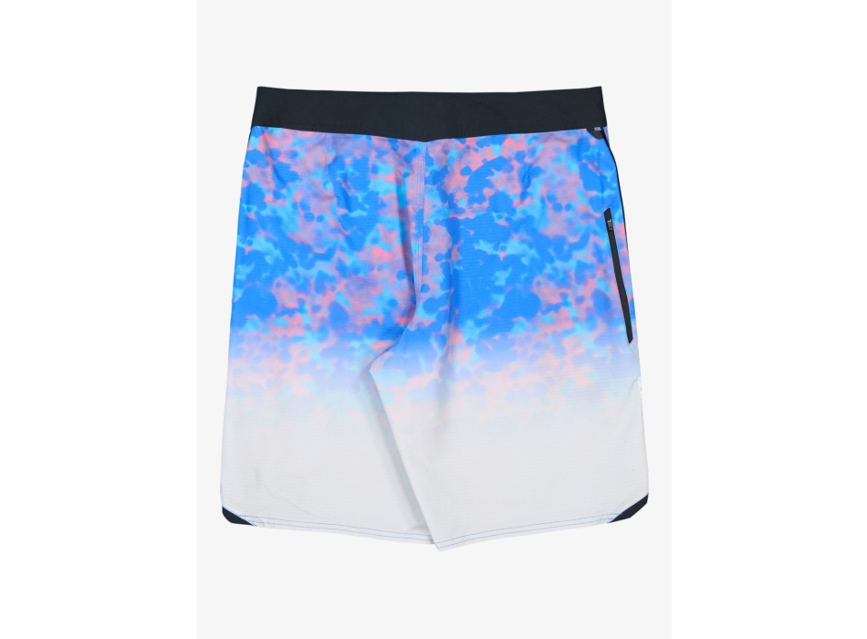 QUIKSILVER BOARDSHORTS HIGHLINE PRINTED 20" NEBULAS BLUE FADE REFLECTION
