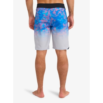 QUIKSILVER BOARDSHORTS HIGHLINE PRINTED 20" NEBULAS BLUE FADE REFLECTION