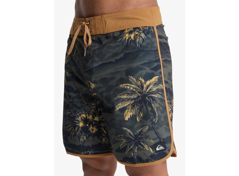 QUIKSILVER BOARDSHORTS SURFSILK SCALLOP 18" DARK NAVY TIJUANA