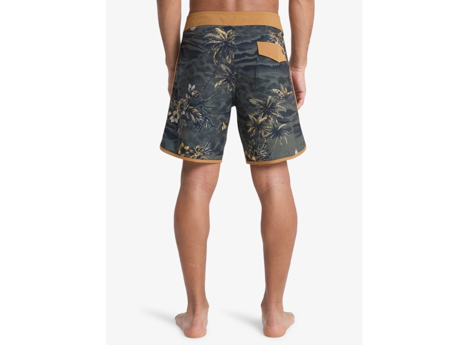 QUIKSILVER BOARDSHORTS SURFSILK SCALLOP 18" DARK NAVY TIJUANA