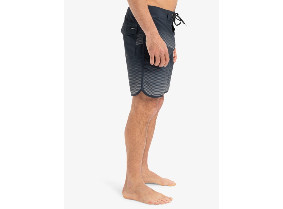 QUIKSILVER BOARDSHORTS SURFSILK SCALLOP 18" DARK NAVY TIJUANA