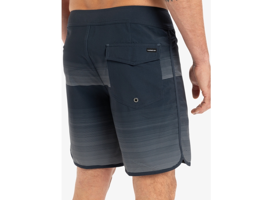 QUIKSILVER BOARDSHORTS SURFSILK SCALLOP 18" DARK NAVY TIJUANA