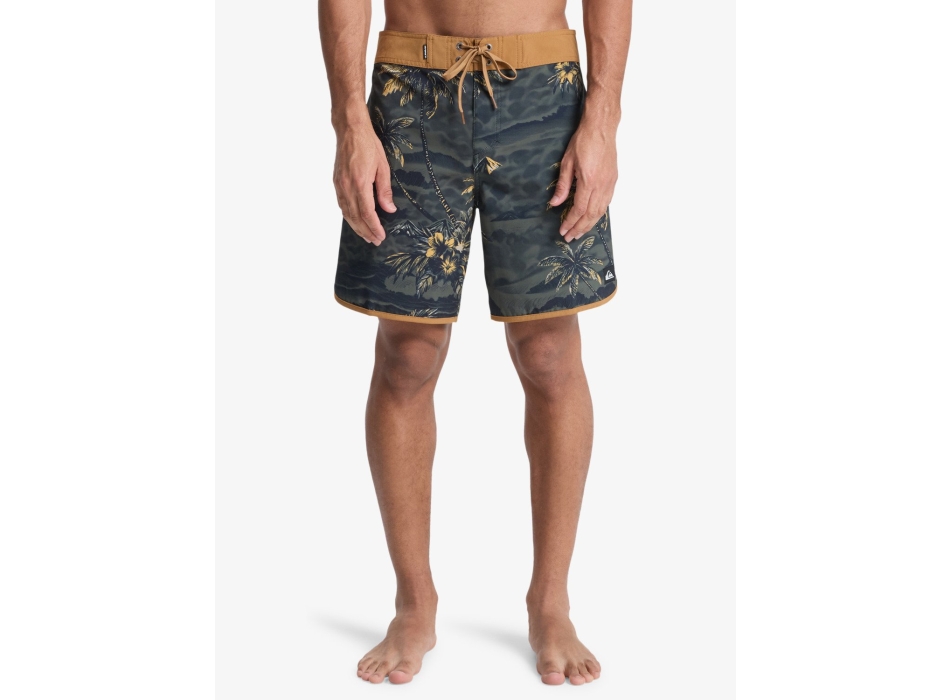 QUIKSILVER BOARDSHORTS SURFSILK SCALLOP 18" DARK NAVY TIJUANA