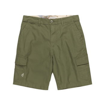 QUIKSILVER CARGO SHORT FOUR LEAF CLOVER