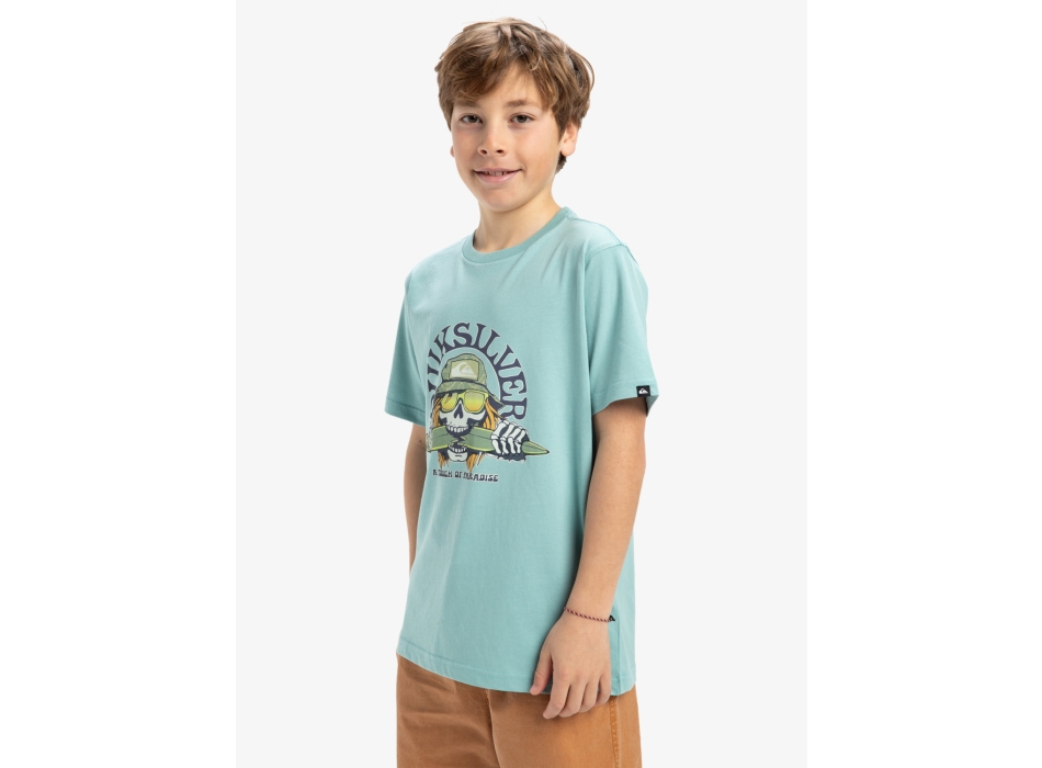 QUIKSILVER EV SKULL FEAST T-SHIRT RAGAZZO 8-16 ANNI