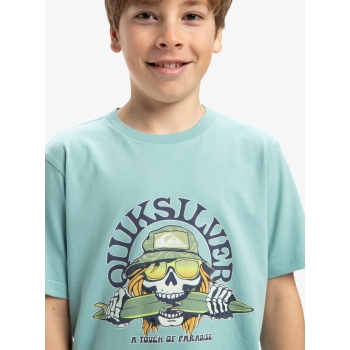 QUIKSILVER EV SKULL FEAST T-SHIRT RAGAZZO 8-16 ANNI