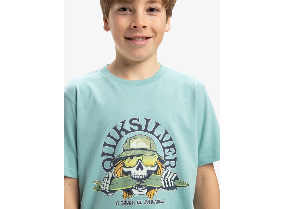 QUIKSILVER EV SKULL FEAST T-SHIRT RAGAZZO 8-16 ANNI