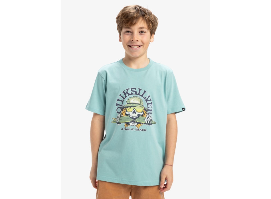 QUIKSILVER EV SKULL FEAST T-SHIRT RAGAZZO 8-16 ANNI