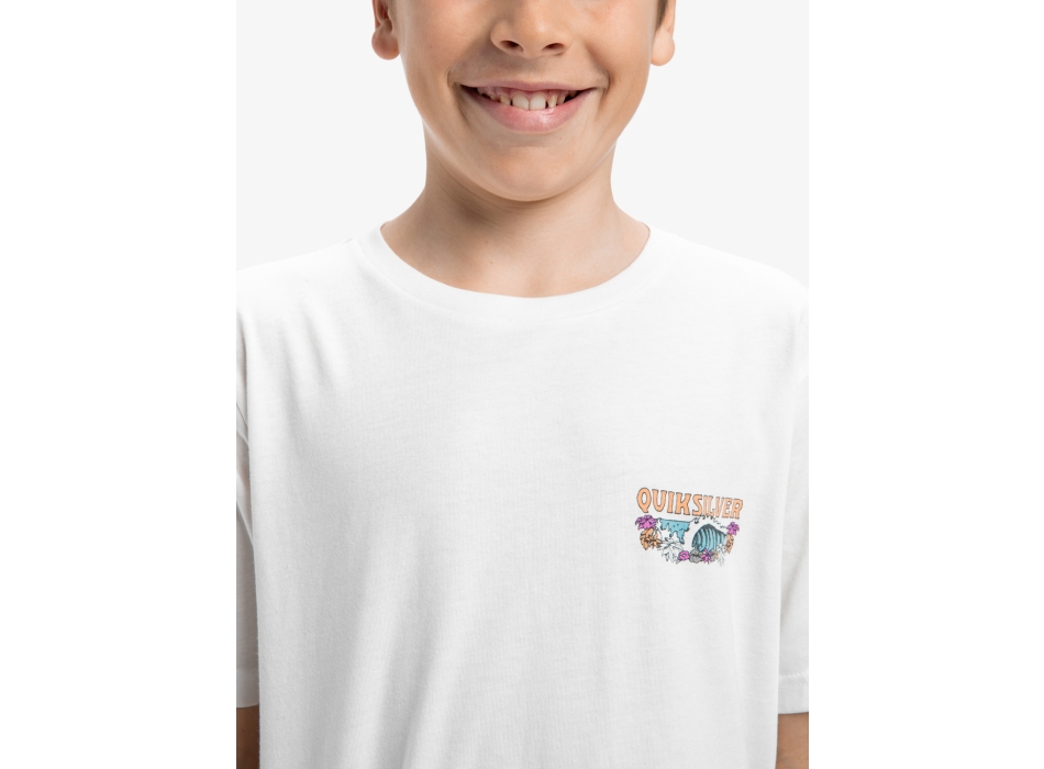 QUIKSILVER EVO AQUA WILD T-SHIRT RAGAZZO 8-16 ANNI