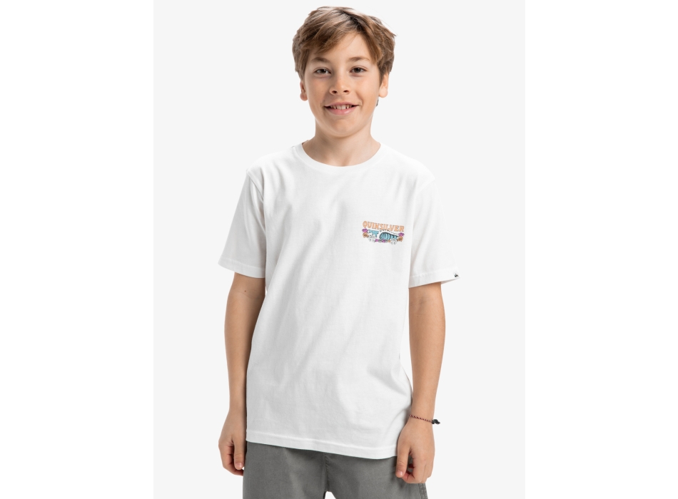 QUIKSILVER EVO AQUA WILD T-SHIRT RAGAZZO 8-16 ANNI