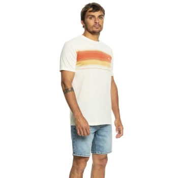 QUIKSILVER FADE BACK T-SHIRT BIRCH