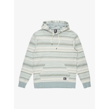 QUIKSILVER FELPA GARZATA GREAT OTWAY CAPPUCCIO ABBEY STONE GREY OTWAY