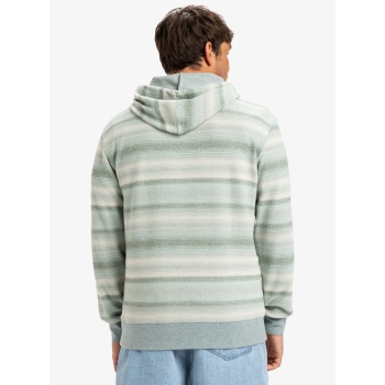 QUIKSILVER FELPA GARZATA GREAT OTWAY CAPPUCCIO ABBEY STONE GREY OTWAY