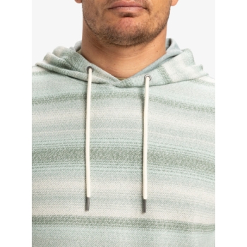 QUIKSILVER FELPA GARZATA GREAT OTWAY CAPPUCCIO ABBEY STONE GREY OTWAY