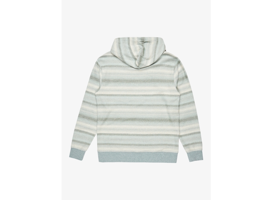 QUIKSILVER FELPA GARZATA GREAT OTWAY CAPPUCCIO ABBEY STONE GREY OTWAY