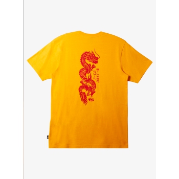 QUIKSILVER FITS MOE T-SHIRT RADIANT YELLOW