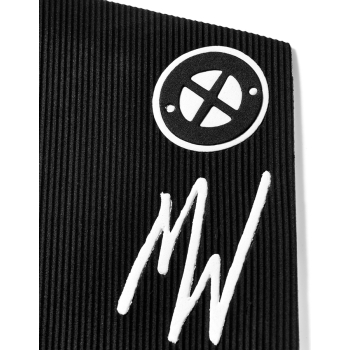 QUIKSILVER FRONT GRIP PAD DREDED MIKEY WRIGHT 4 PEZZI BLACK