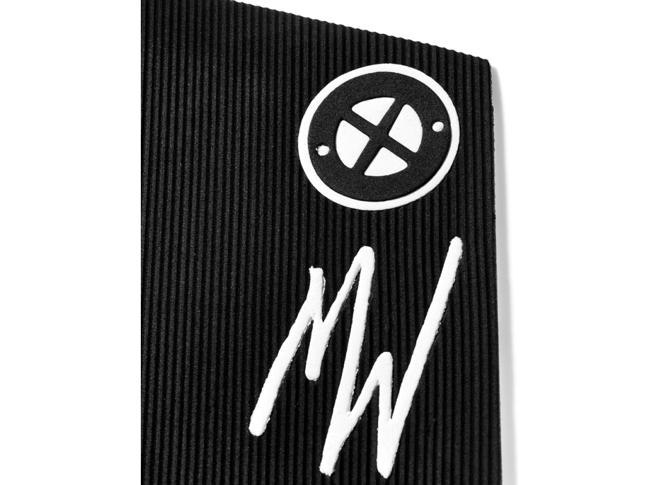 QUIKSILVER FRONT GRIP PAD DREDED MIKEY WRIGHT 4 PEZZI BLACK