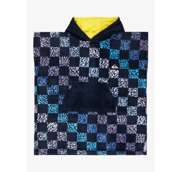 QUIKSILVER HOODY PONCHO CON CAPPUCCIO RAGAZZO DARK NAVY NEXT GEN