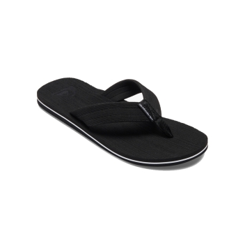 QUIKSILVER INFRADITO MOLOKAI LAYBACK BLACK WHITE BLACK