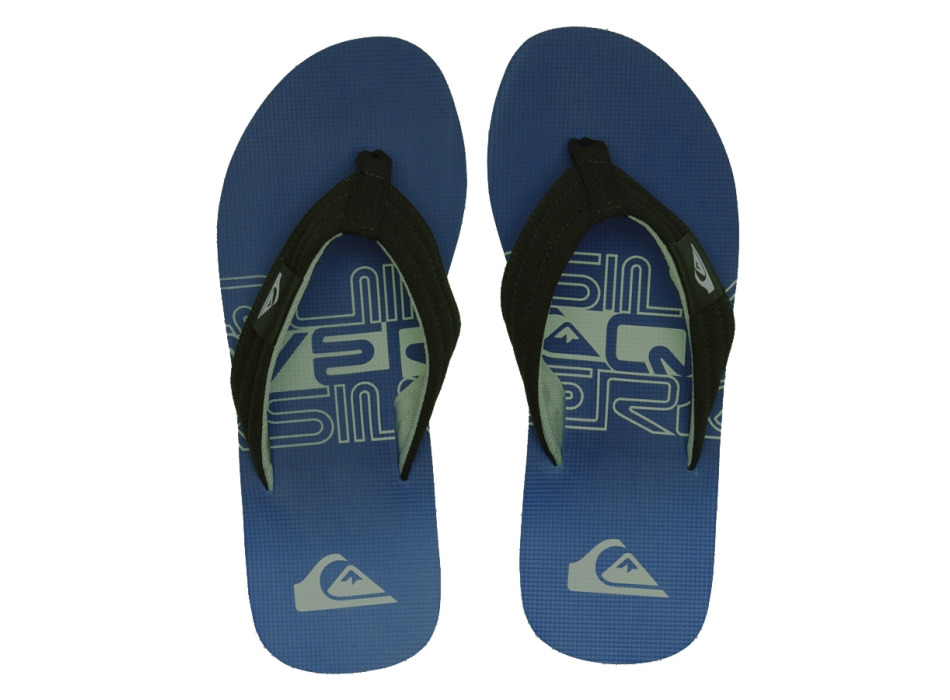 QUIKSILVER INFRADITO MOLOKAI LAYBACK II BLUE WHITE BLUE