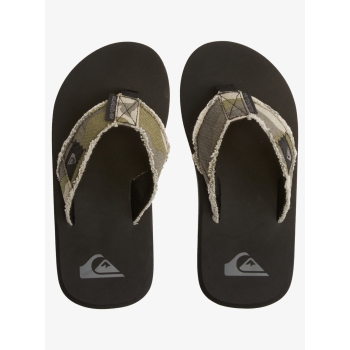 QUIKSILVER INFRADITO MONKEY ABYSS GREEN BROWN BLACK