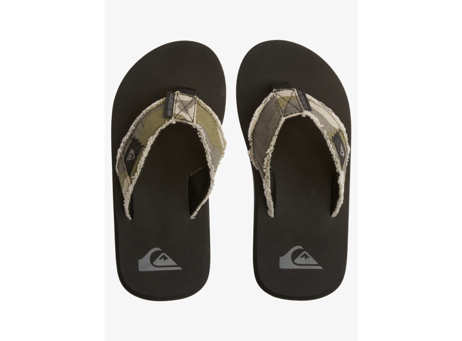 QUIKSILVER INFRADITO MONKEY ABYSS GREEN BROWN BLACK