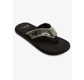 QUIKSILVER INFRADITO MONKEY ABYSS GREEN BROWN BLACK