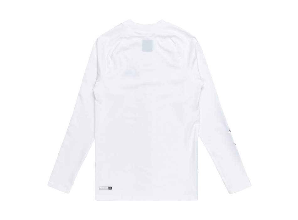 QUIKSILVER LYCRA MANICA LUNGA EVERYDAY RAGAZZO UPF50 8-16 WHITE