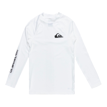 QUIKSILVER LYCRA MANICA LUNGA EVERYDAY RAGAZZO UPF50 8-16 WHITE
