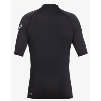 QUIKSILVER LYCRA SURF ALL TIME MANICA CORTA UPF50 BLACK