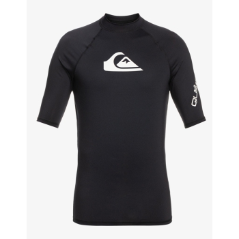 QUIKSILVER LYCRA SURF ALL TIME MANICA CORTA UPF50 BLACK
