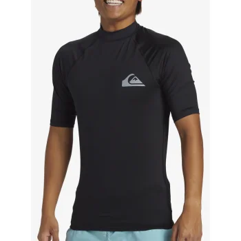 QUIKSILVER LYCRA SURF EVERYDAY MANICA CORTA UPF50 BLACK