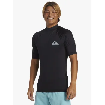 QUIKSILVER LYCRA SURF EVERYDAY MANICA CORTA UPF50 BLACK