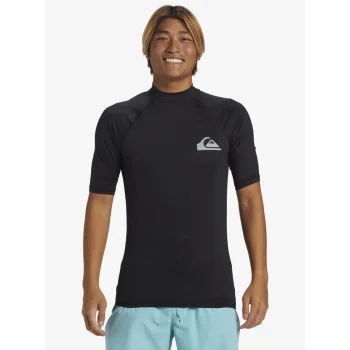 QUIKSILVER LYCRA SURF EVERYDAY MANICA CORTA UPF50 BLACK