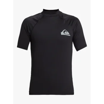 QUIKSILVER LYCRA SURF EVERYDAY MANICA CORTA UPF50 BLACK