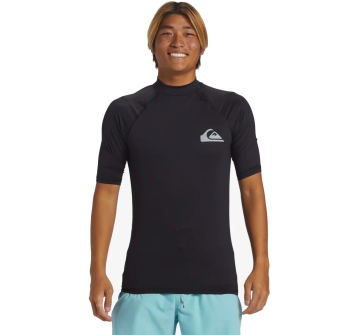 QUIKSILVER LYCRA SURF EVERYDAY MANICA CORTA UPF50 BLACK