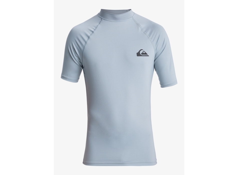 QUIKSILVER LYCRA SURF EVERYDAY MANICA CORTA UPF50 GRIGIA