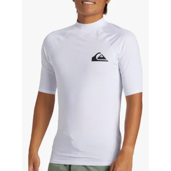 QUIKSILVER LYCRA SURF EVERYDAY MANICA CORTA UPF50 WHITE