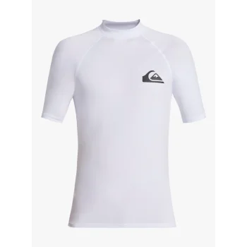 QUIKSILVER LYCRA SURF EVERYDAY MANICA CORTA UPF50 WHITE