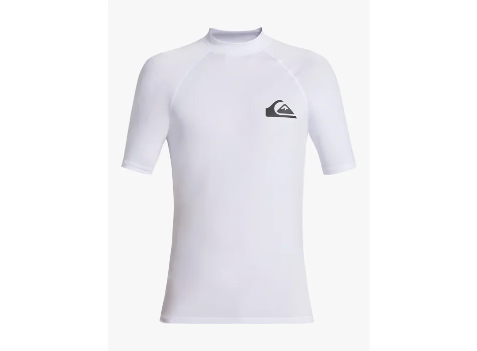 QUIKSILVER LYCRA SURF EVERYDAY MANICA CORTA UPF50 WHITE